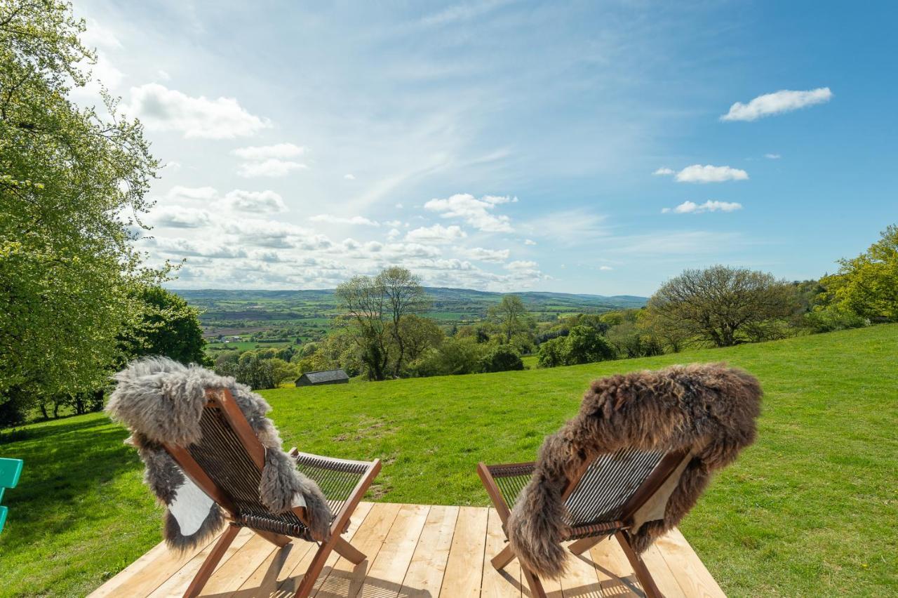 Tilbury Shepherd Huts With Hot Tubs Plus Holiday Cottages West Bagborough Exterior foto